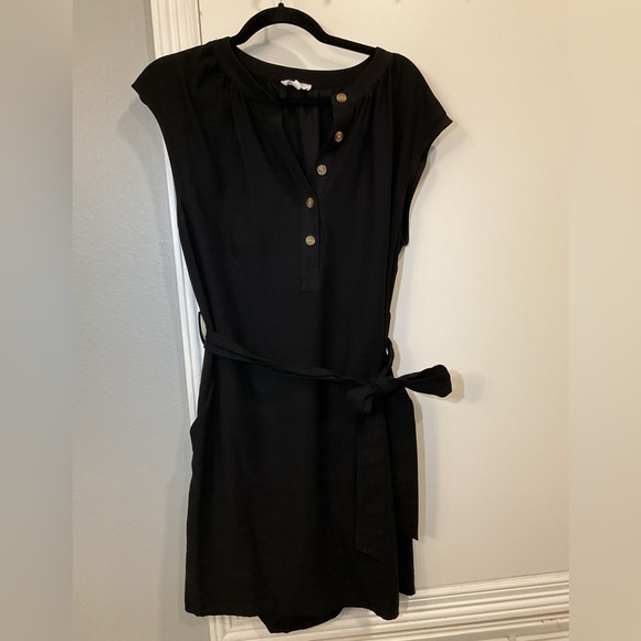 A Loves A Button-Front Mini Dress - Picture 4 of 5